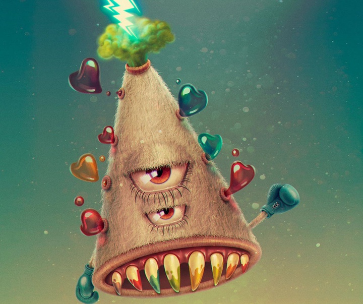 گالری آثار طراحی گرافیک جو استینگ از برزیل