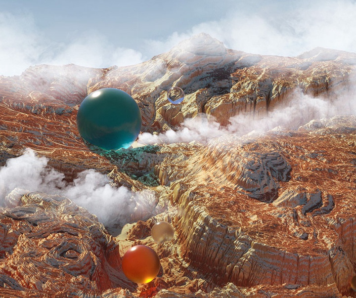 گالری آثار گرافیک سه بعدی خوزه کارلوس از کاستاریکا