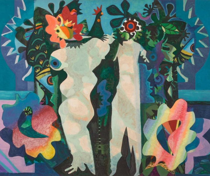 گالری آثار نقاشی و کلاژ ایلین آگار هنرمند آرژانتینی - بریتانیایی