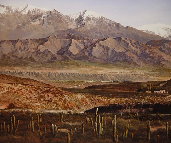 گالری آثار نقاشی آبرنگ خورخه فراسکا از آرژانتین