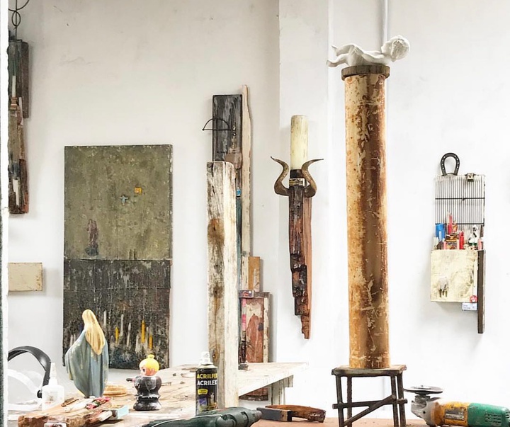 گالری آثار حجم و مجسمه گوستاوو مورنو از اسپانیا