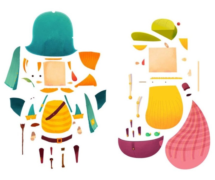 گالری تصویرسازی‌های هنریک لیرا از برزیل