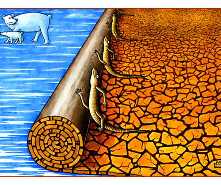 گالری کارتون‌های مخمودجان اشونکولوف از ازبکستان