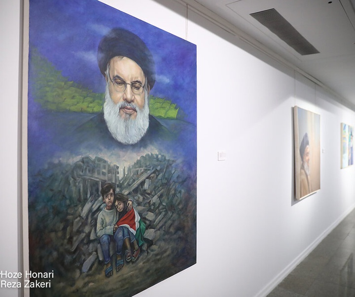 آیین گشایش نمایشگاه نقاشی و تصویرسازی «ققنوس قدس»