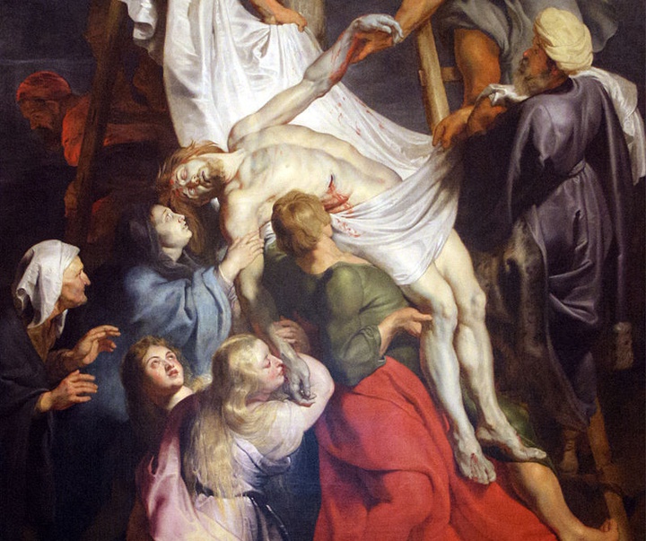 descent from the cross by rubens