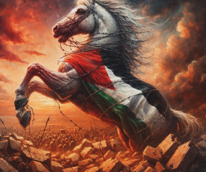 گالری تصویرسازی‌های عمر سوماد از فلسطین