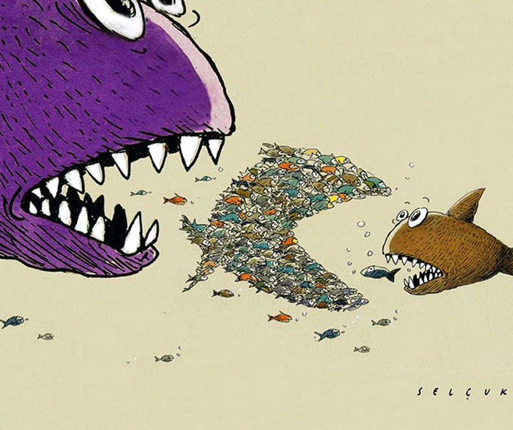 گالری آثار کارتون سلجوک دمیرل از ترکیه