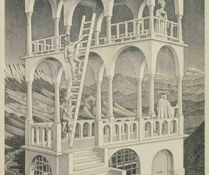 گالری آثار گرافیک موریس کورنلیس اشر از هلند