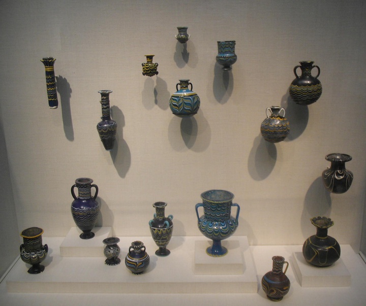 egyptian miniature glasswares