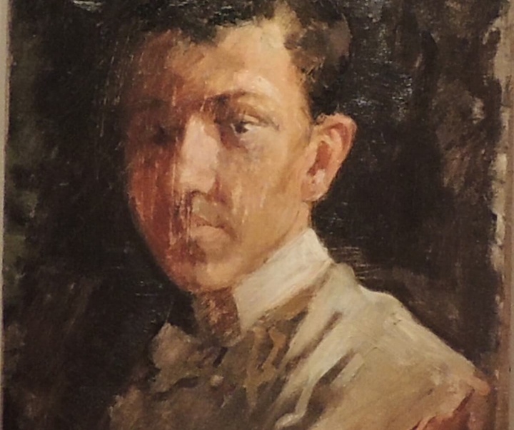 self portrait 1896 picasso museum barcelona