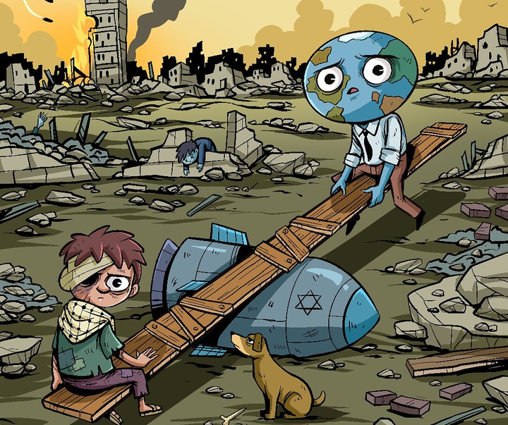 گالری آثار کارتون و کاریکاتور لاتراش یاسین از فرانسه