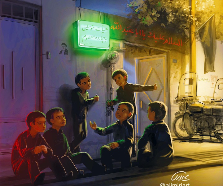 گالری منتخب تصویرسازی های علی میری