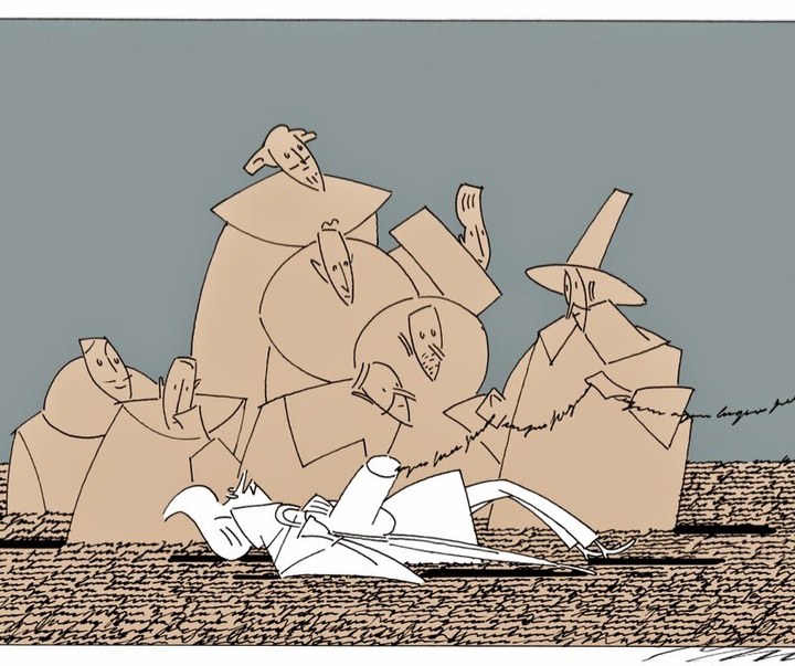 گالری کارتون های سیاسی مارکوارد اوتزن از دانمارک