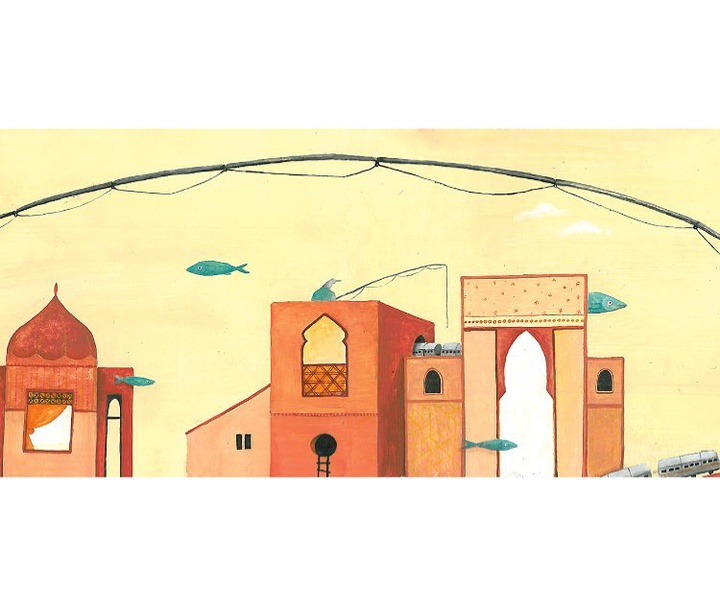 گالری آثار تصویرسازی پروانه قسمتی مطلق از ایران