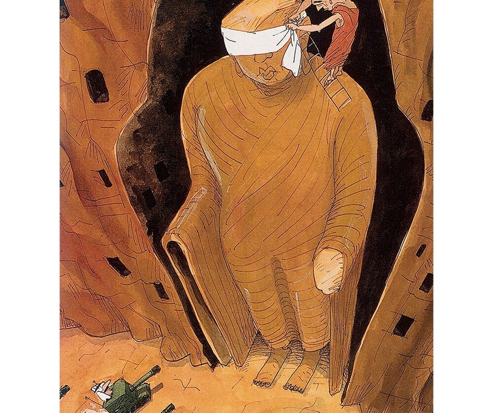گالری منتخب کارتون‌هایی با موضوع جنگ و غزه
