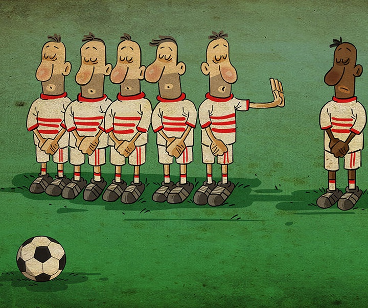 گالری آثار منتخب مسابقه بین‌المللی کارتون دوستی ایران و برزیل 2023 - بخش اول