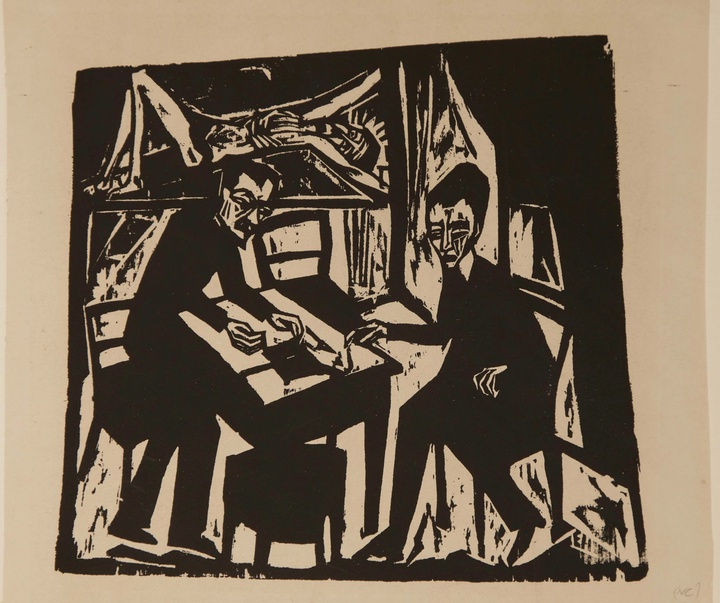 گالری آثار چاپ و گرافیک اریش هکل از آلمان