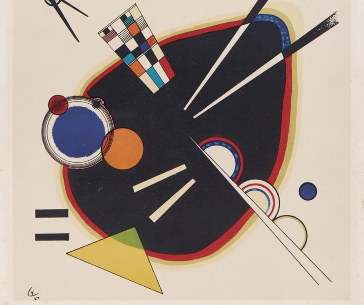 گالری آثار نقاشی واسیلی کاندینسکی از روسیه