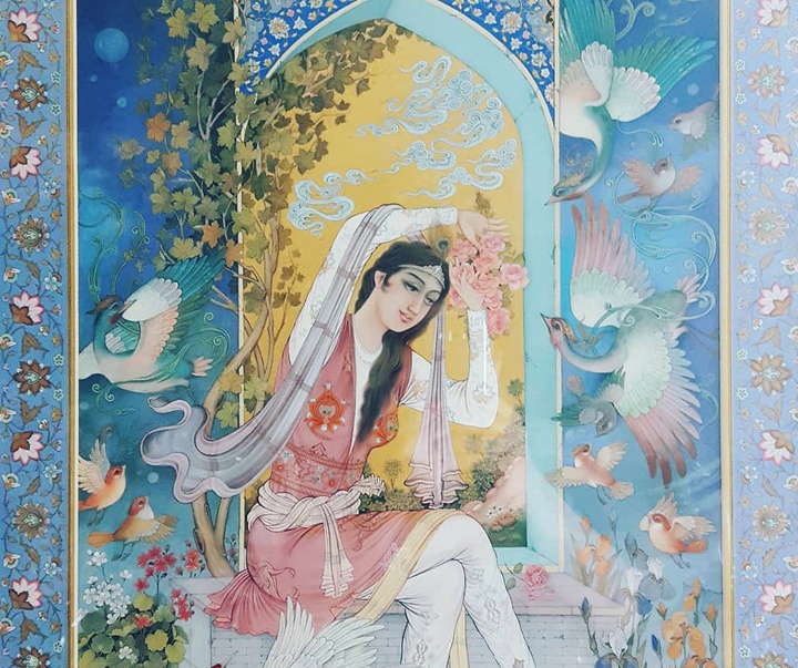 گالری آثار نگارگری و تذهیب امیر طهماسبی از ایران