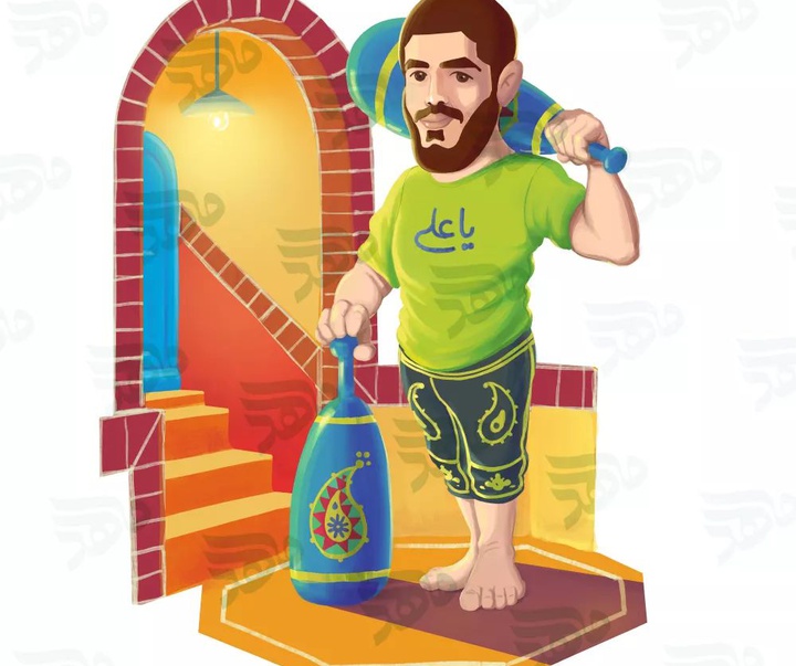 گالری آثار گرافیک و تصویرسازی سیدمحمدرضا موسوی اوندین