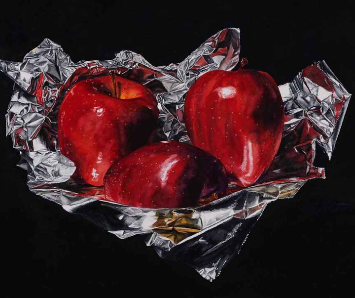 گالری نقاشی های آبرنگ لورین مک کراکن از آمریکا