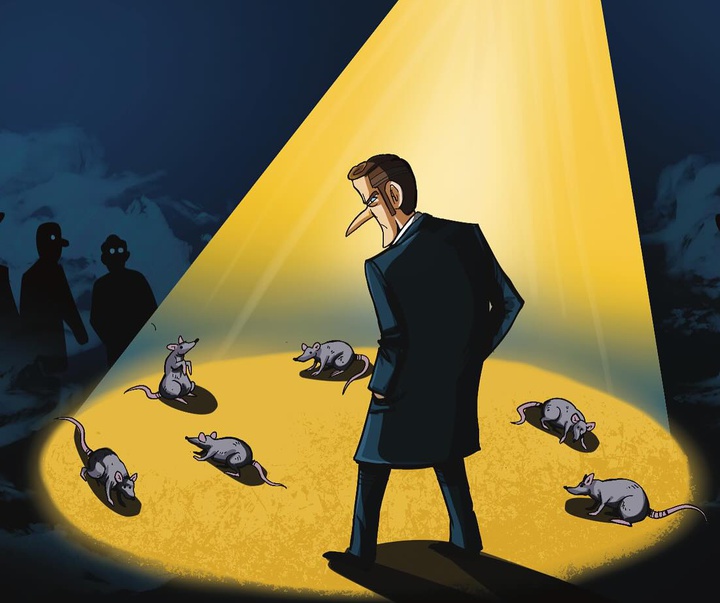 گالری آثار کارتون و کاریکاتور لاتراش یاسین از فرانسه