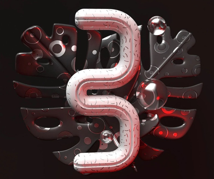 گالری آثار گرافیک سه بعدی خوزه کارلوس از کاستاریکا