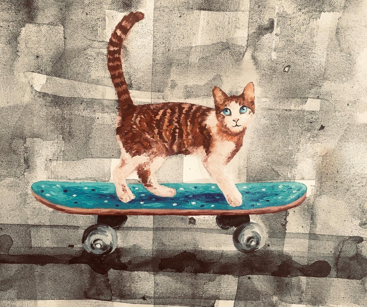 گالری نقاشی های ابراهیم جوابره از فلسطین