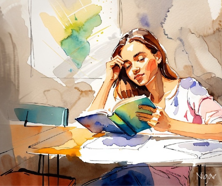 گالری نقاشی های آبرنگ نیوس گارسیا از اسپانیا