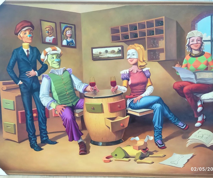 گالری آثار تصویرسازی برگ اولیویرا از برزیل