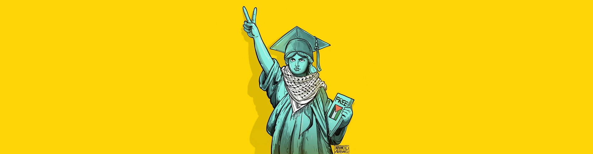 گالری آثار کارتون محمود عباس از فلسطین