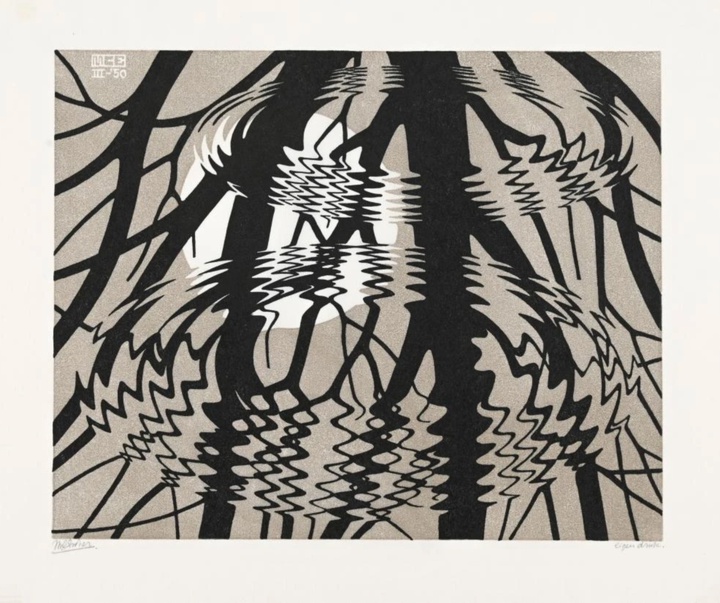 گالری آثار گرافیک موریس کورنلیس اشر از هلند