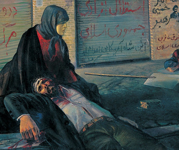 گالری آثار نقاشی کاظم چلیپا بخش دوم