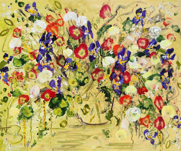 گالری آثار نقاشی انجی رایت از بریتانیا