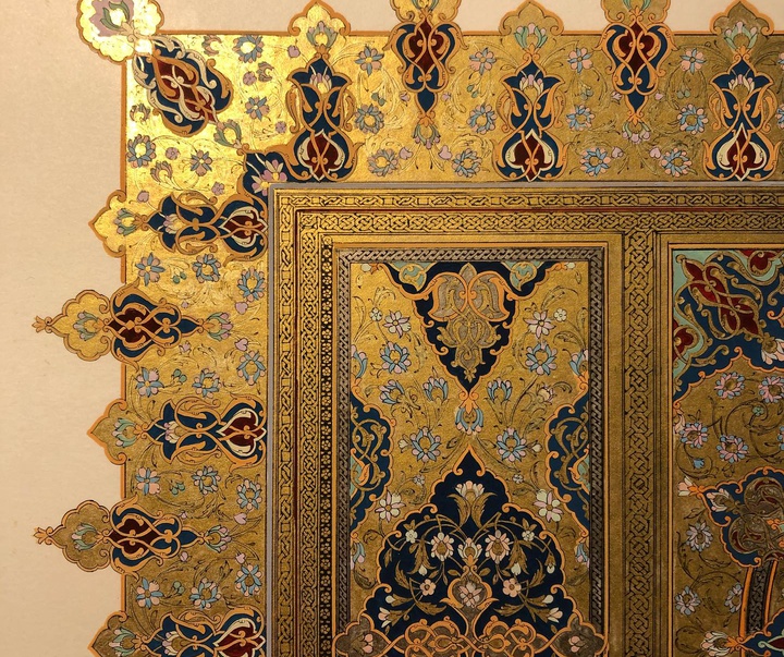 گالری آثار تذهیب فاطمه زارعی از ایران