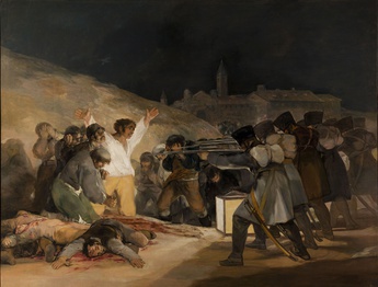سوم ماه مه ۱۸۰۸ اثر فرانسیسکو گویا نقاش اسپانیایی