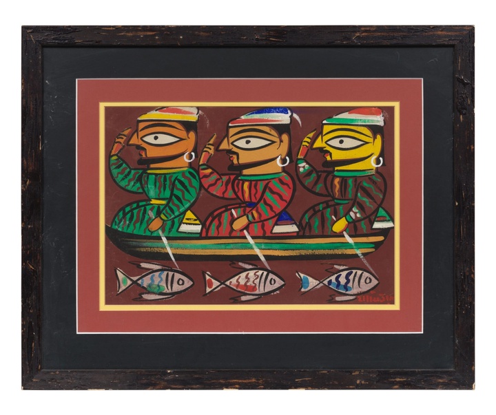 گالری آثار نقاشی جامینی روی از هند