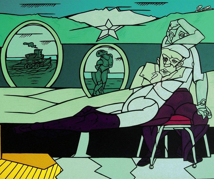 گالری آثار نقاشی والریو آدامی از ایتالیا