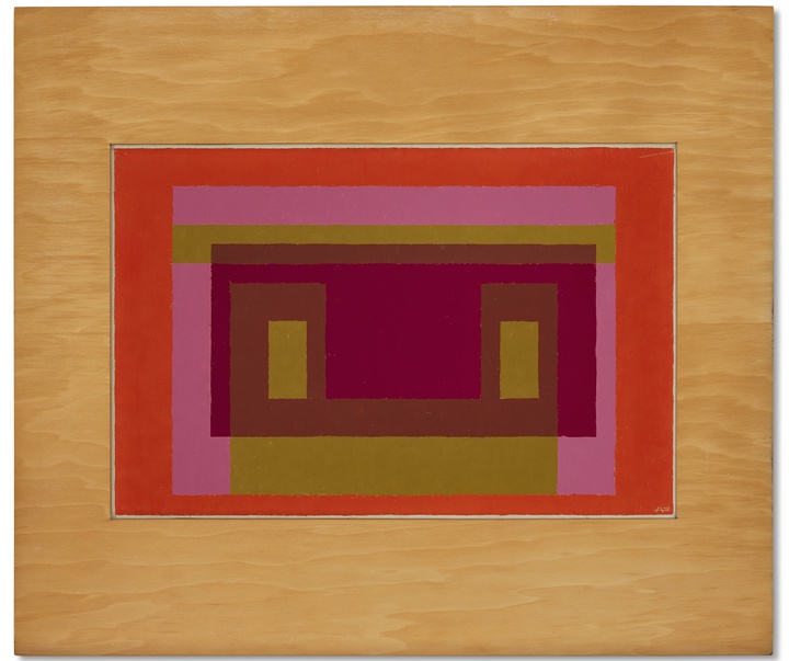 گالری منتخبی از مربع‌های رنگی یوزف آلبرز از آلمان