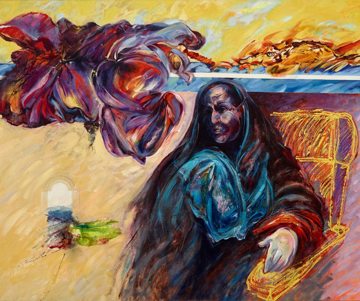 گالری نقاشی ها و طراحی های سمیرا بدران از فلسطین