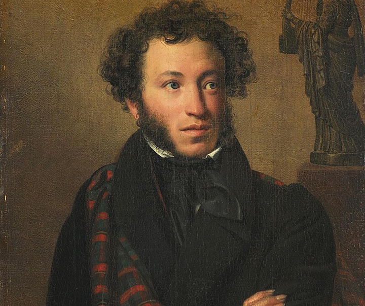 orest kiprensky portrait of alexander pushkin