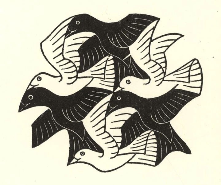 گالری آثار گرافیک موریس کورنلیس اشر از هلند