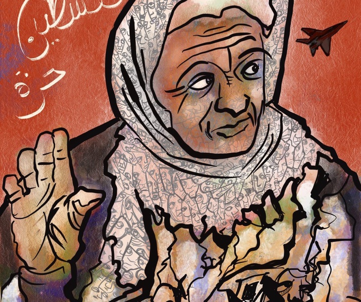 گالری آثار نقاشی نضال الخیری از فلسطین