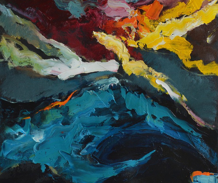 گالری آثار نقاشی رنگ روغن شهرام نباتی