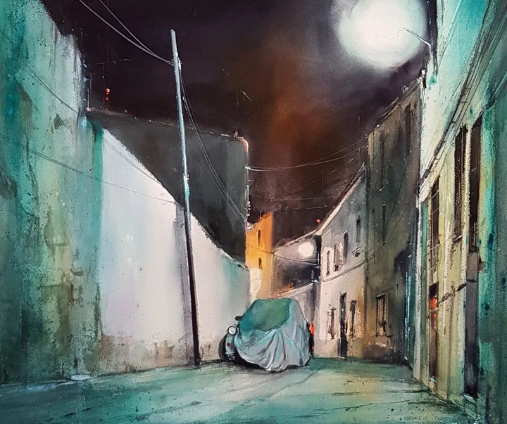 گالری آثار آبرنگ پابلو روبن از اسپانیا - قسمت دوم