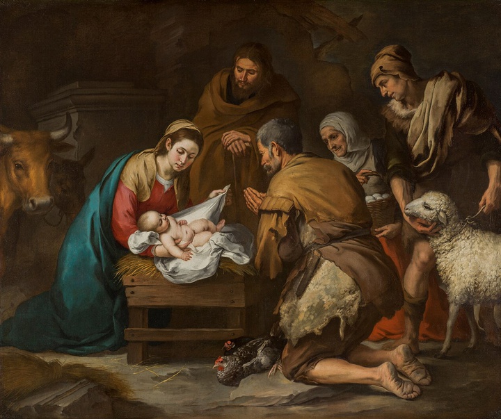 adoration of the shepherds murillo prado museum