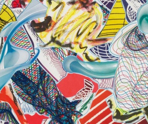 گالری آثار گرافیک فرانک استلا از آمریکا