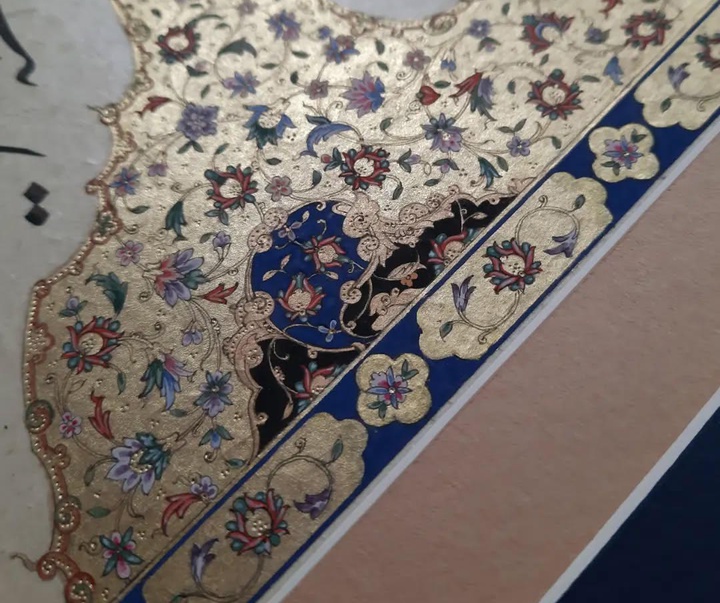 گالری آثار نگارگری، تشعیر و تذهیب سارا فروردین از ایران