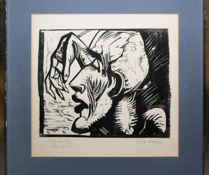 گالری آثار چاپ و گرافیک اریش هکل از آلمان