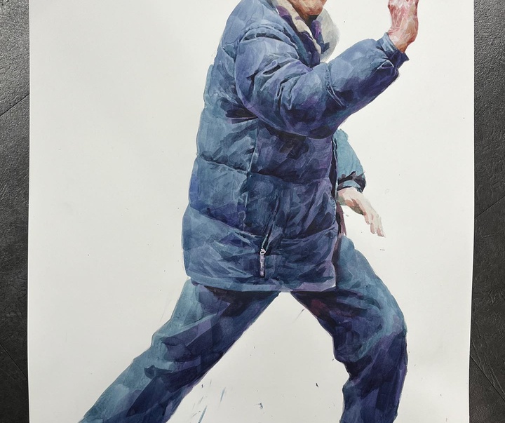 گالری نقاشی آبرنگ آکادمی هنر سانی از کره جنوبی